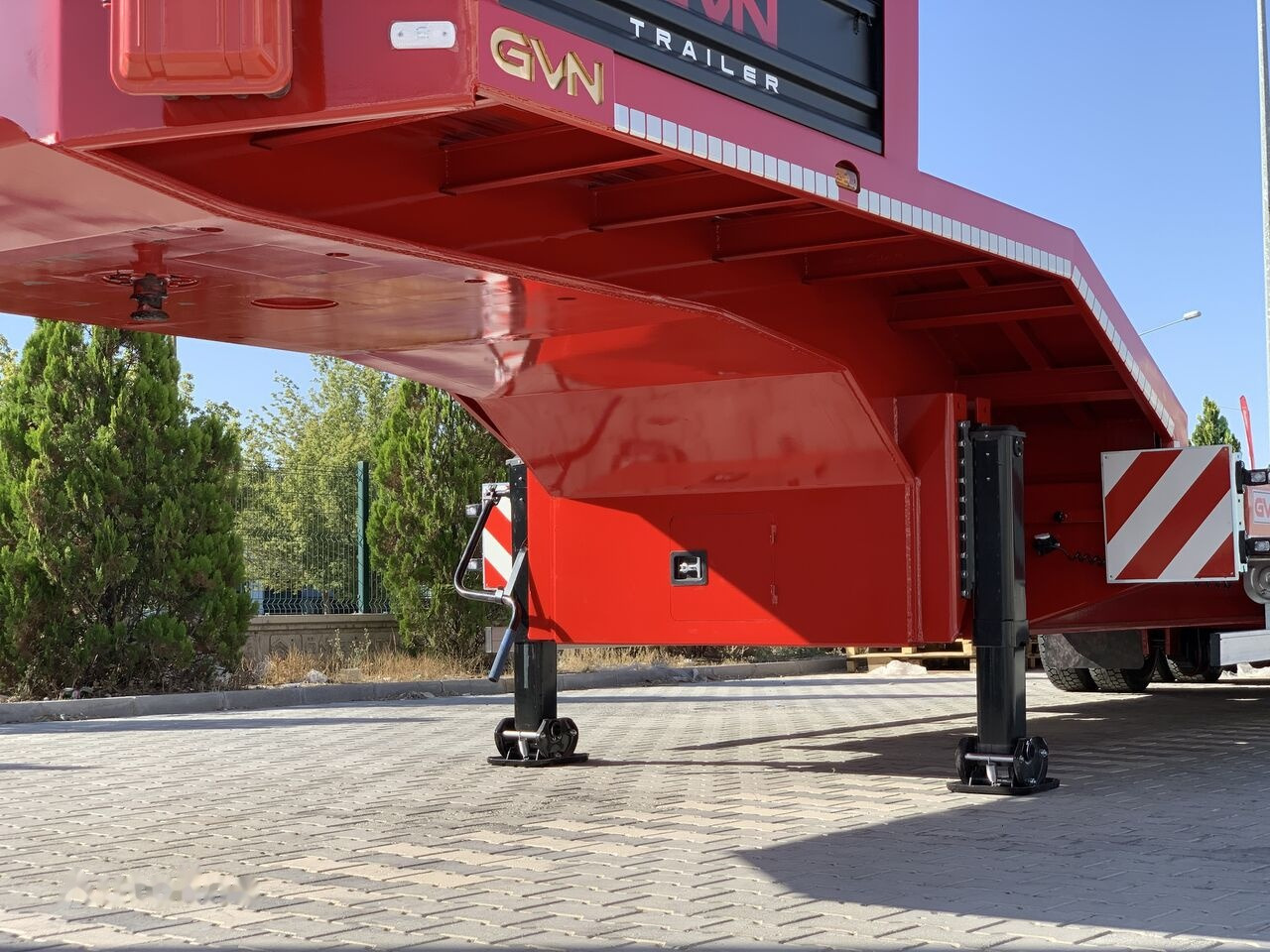 GVN Trailer AFRICA TYPE 4 AXLE LOWBED - Low loader trailer: picture 4