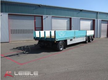 Container transporter/ Swap body trailer Gergen-Jung T2 MA 24 Tieflader / Plattform / Mulden Anhänger: picture 1