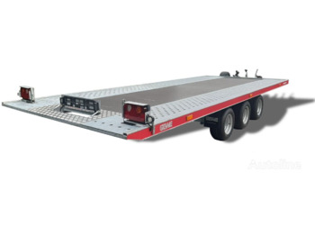 Gewe 5,5 x 2,1m- B3500 U/1 Laweta uchylna - Autotransporter trailer: picture 3