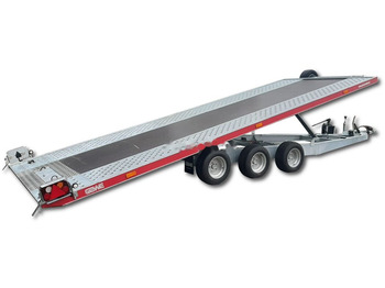 Gewe 5,5 x 2,1m- B3500 U/1 Laweta uchylna - Autotransporter trailer: picture 4