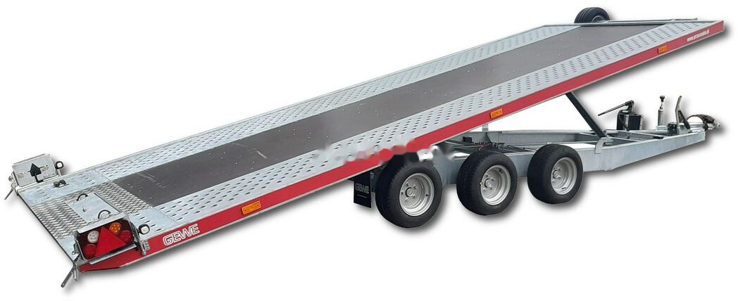 Gewe 5,5 x 2,1m- B3500 U/1 Laweta uchylna - Autotransporter trailer: picture 4