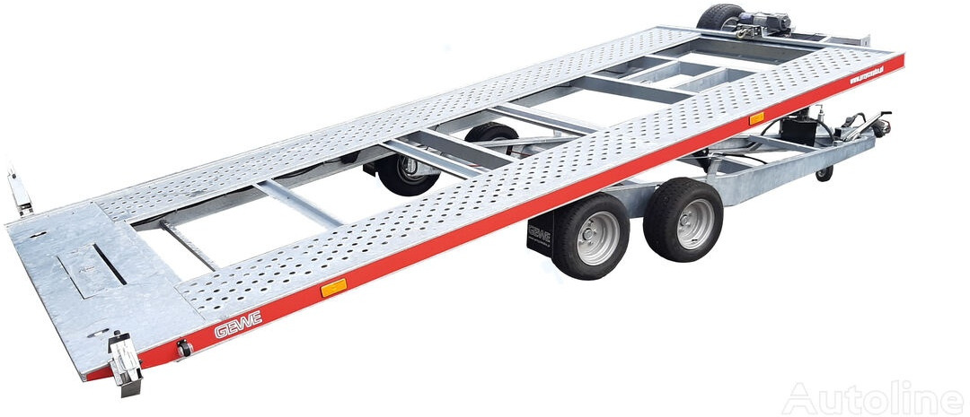 Gewe L3500 U/1, 5x2,1m - hydraulicznie uchylna - Autotransporter trailer: picture 2