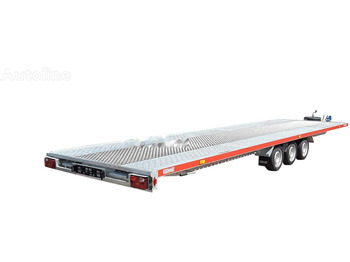 Gewe Laweta 3 osiowa 5x2,1 m - B3500 A/1 - Autotransporter trailer: picture 3