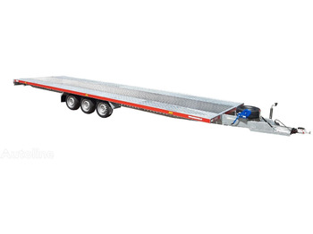 Gewe Laweta 3 osiowa 5x2,1 m - B3500 A/1 - Autotransporter trailer: picture 2
