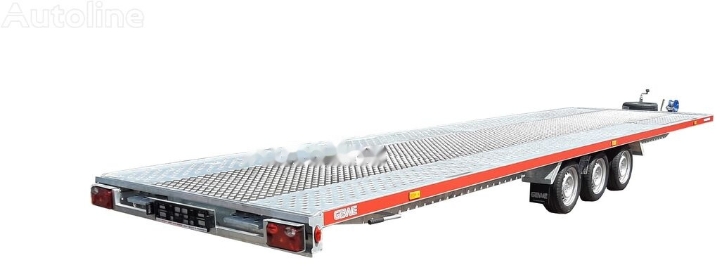 Gewe Laweta 3 osiowa 5x2,1 m - B3500 A/1 - Autotransporter trailer: picture 3