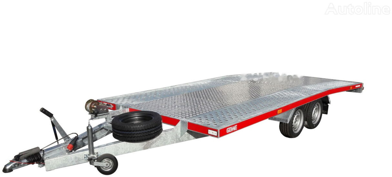 Gewe Laweta L3500 D/1 - 4x2,1 m - super wytrzymała - Autotransporter trailer: picture 4