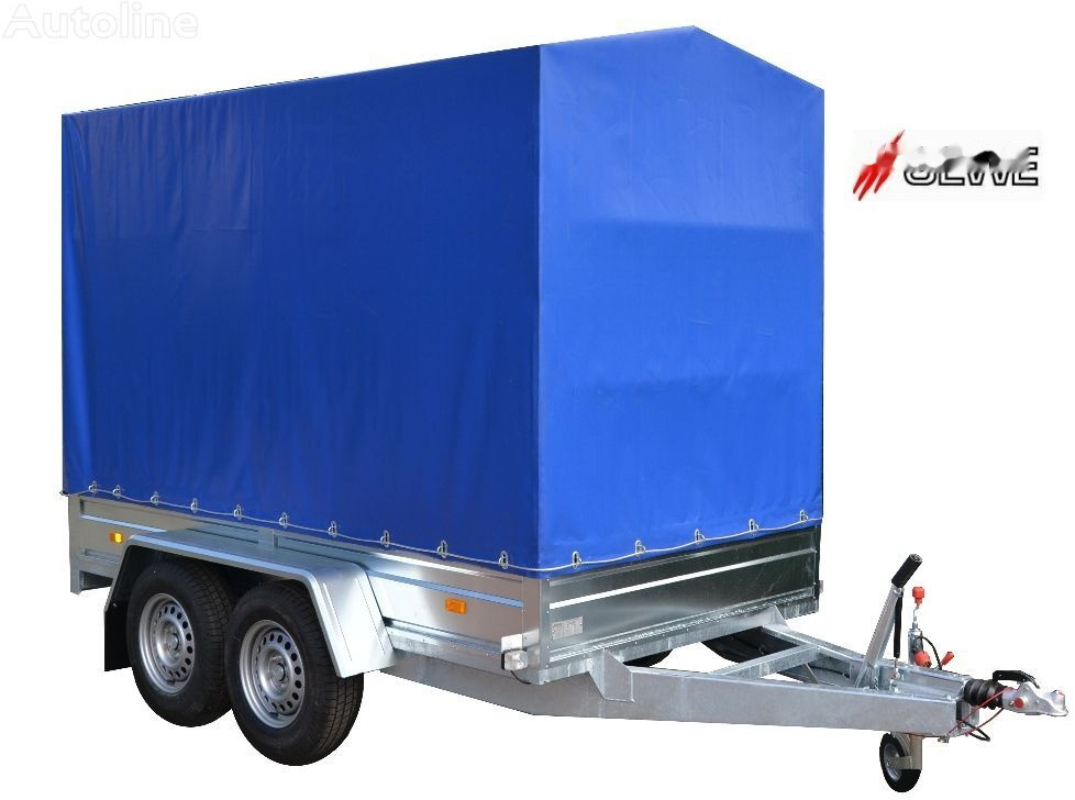 Gewe P3500 C/1, hamowana 2,6x1,3m - Curtainsider trailer: picture 2