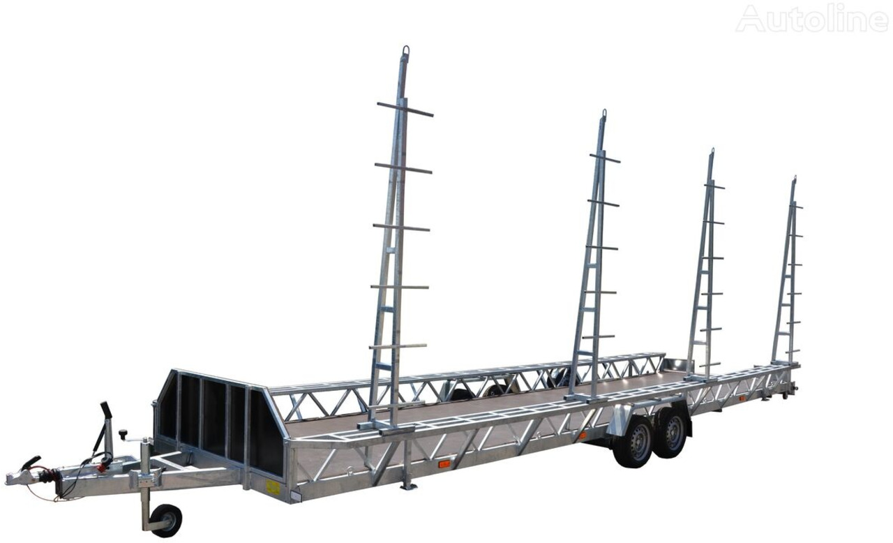 Gewe P3500 G/1 przyczepa do transportu basenów 8,5x1,93 m - Low loader trailer: picture 3