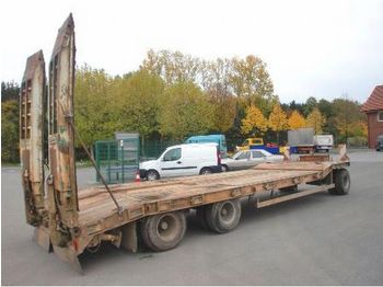 Low loader trailer for transportation of heavy machinery Goldhofer 3 ACHS TIEFLADER / TUE 3 24/80: picture 1