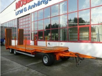 Low loader trailer for transportation of heavy machinery Goldhofer 3 Achs Tieflader  Anhänger: picture 1