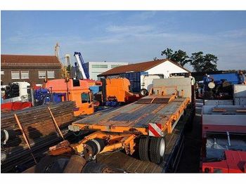 Low loader trailer for transportation of heavy machinery Goldhofer TU 3 24/80: picture 1