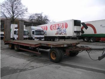 Low loader trailer for transportation of heavy machinery Goldhofer TU 3-24/80 Tiefladeanhänger: picture 1