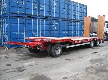 Low loader trailer for transportation of heavy machinery Goldhofer TU 3-24/80 basic: picture 1