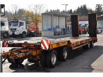 Low loader trailer for transportation of heavy machinery Goldhofer TU 4 2x2 31/80: picture 1
