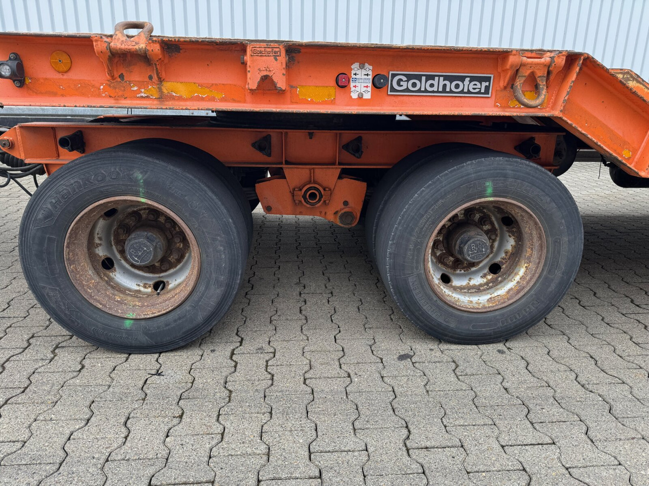 Goldhofer TU 4-32/80 expert TU 4-32/80 expert, hydr. Rampen, Baggerstielmulde - Low loader trailer: picture 3