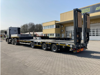 Goldhofer Tieflader 9,3 m - Low loader trailer: picture 1