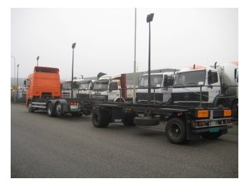 Container transporter/ Swap body trailer Groenewegen 20CCA-10-10: picture 1