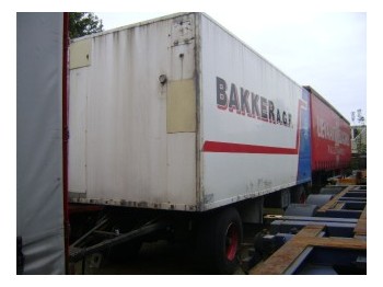 Closed box trailer Groenewegen 2 as geisoleerde AHW: picture 1