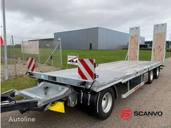 Low loader trailer for transportation of heavy machinery HANGLER DTS 300 3 akslet hænger med ramper: picture 1