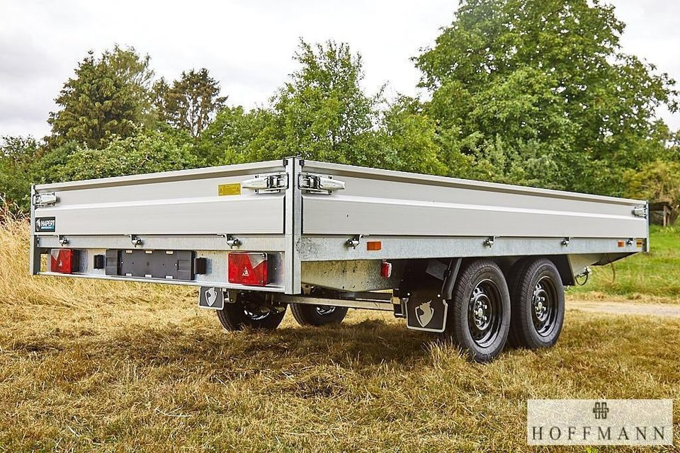 HAPERT *HG Hapert AZURE Hochlader 405x220 cm 3500 kg Parabel - Dropside/ Flatbed trailer: picture 4
