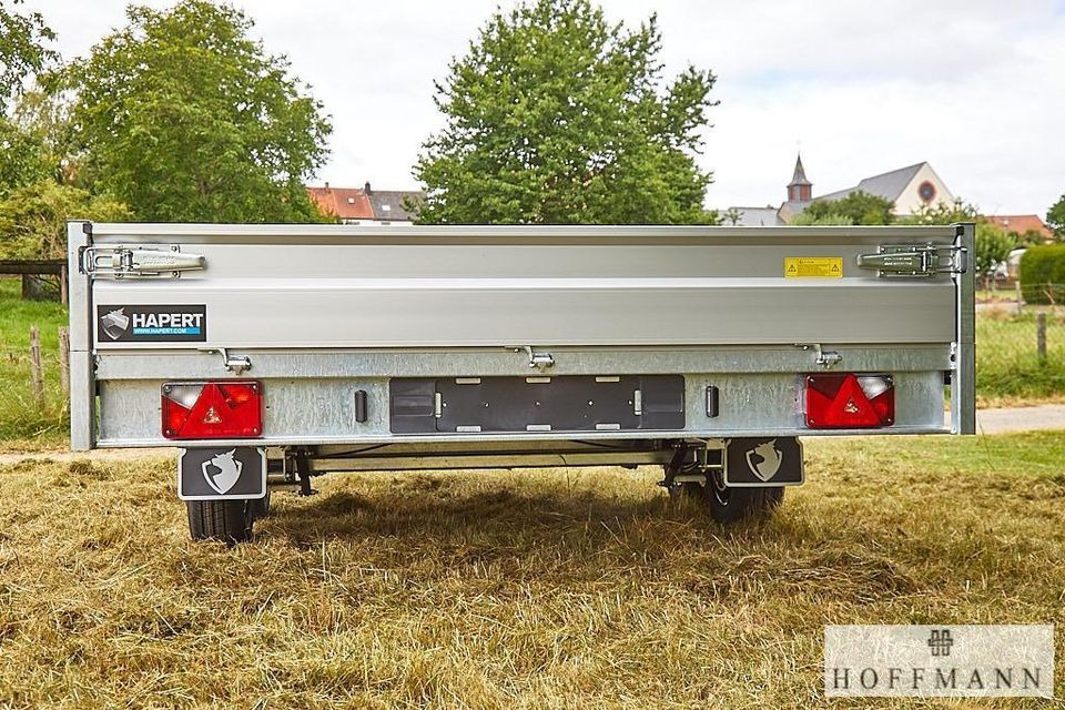 HAPERT *HG Hapert AZURE Hochlader 405x220 cm 3500 kg Parabel - Dropside/ Flatbed trailer: picture 3