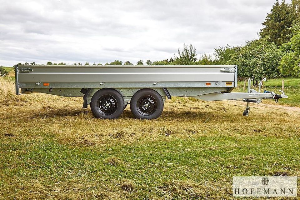 HAPERT *HG Hapert AZURE Hochlader 405x220 cm 3500 kg Parabel - Dropside/ Flatbed trailer: picture 1