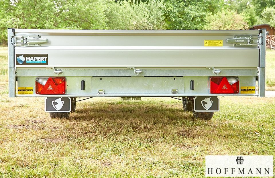 HAPERT *HG Hapert AZURE  Hochlader Multi  405x200 cm 3500 kg Parabel - Dropside/ Flatbed trailer: picture 3