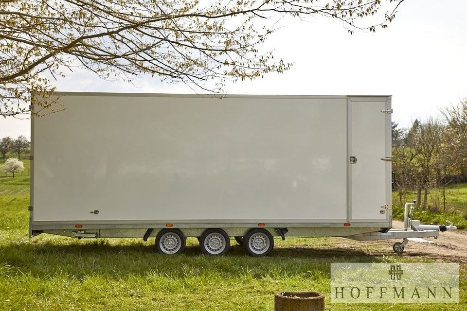 HAPERT HG Hapert Kofferanhänger H3 600x234x210 cm Auffahrpaket/ Lager+ - Closed box trailer: picture 3