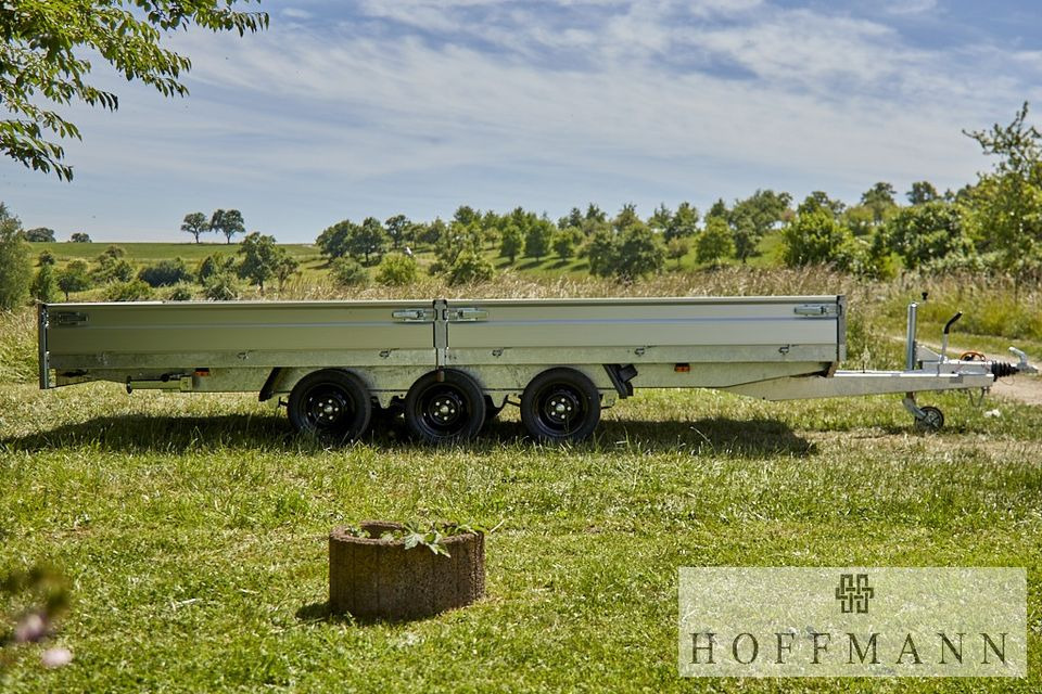 HAPERT HG Hapert Tridem AZURE H-3 MULTI  605 x 220cm   3500 KG / Lager - Dropside/ Flatbed trailer: picture 2