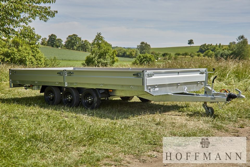 HAPERT HG Hapert Tridem AZURE H-3 MULTI 605 x 240cm 3500 KG - Dropside/ Flatbed trailer: picture 2