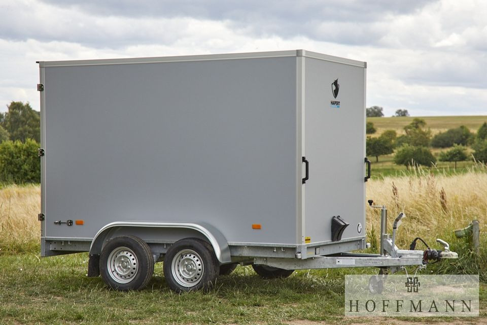 HAPERT HG Kofferanhänger Hapert SAPPHIRE  300X150X180 CM 2700 KG / Lager - Closed box trailer: picture 1