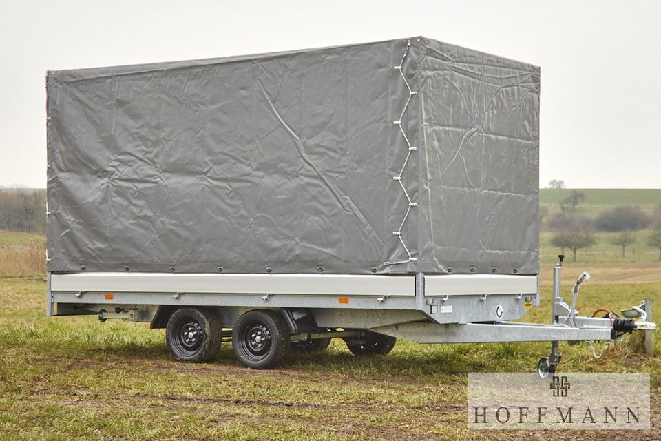 HAPERT *Hapert AZURE Hochlader 405x200 cm 3500 kg Parabel - Curtainsider trailer: picture 1
