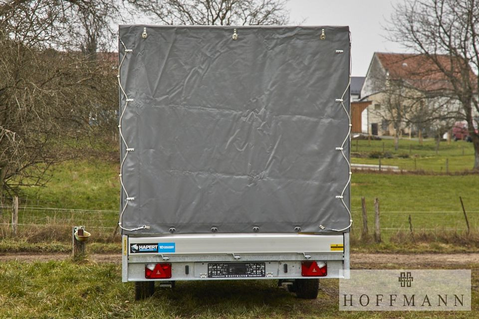 HAPERT *Hapert AZURE Hochlader 405x200 cm 3500 kg Parabel - Curtainsider trailer: picture 4