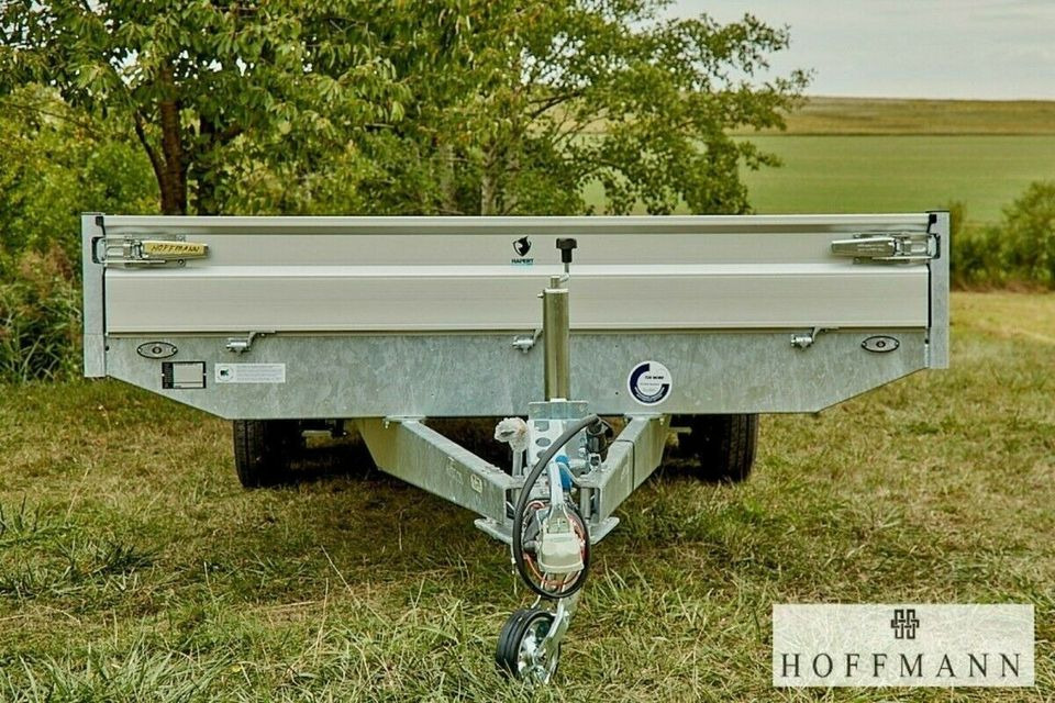 HAPERT Hapert AZURE Hochlader Multi 3500 KG 605x220 cm Parabelfederung / Lieferzeit ca 4 Wochen nach Bestellung - Dropside/ Flatbed trailer: picture 3