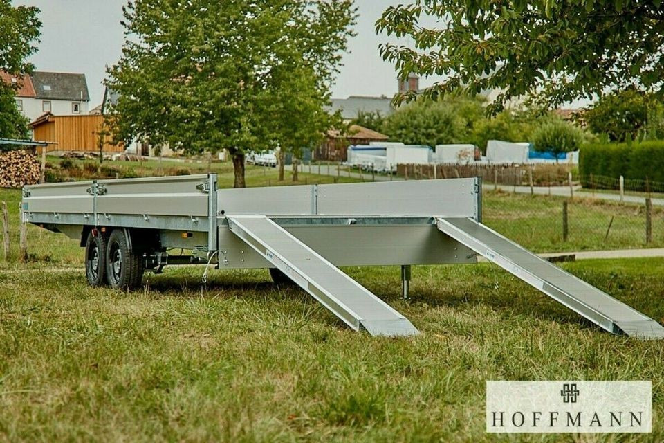 HAPERT Hapert AZURE Hochlader Multi 3500 KG 605x220 cm Parabelfederung / Lieferzeit ca 4 Wochen nach Bestellung - Dropside/ Flatbed trailer: picture 1