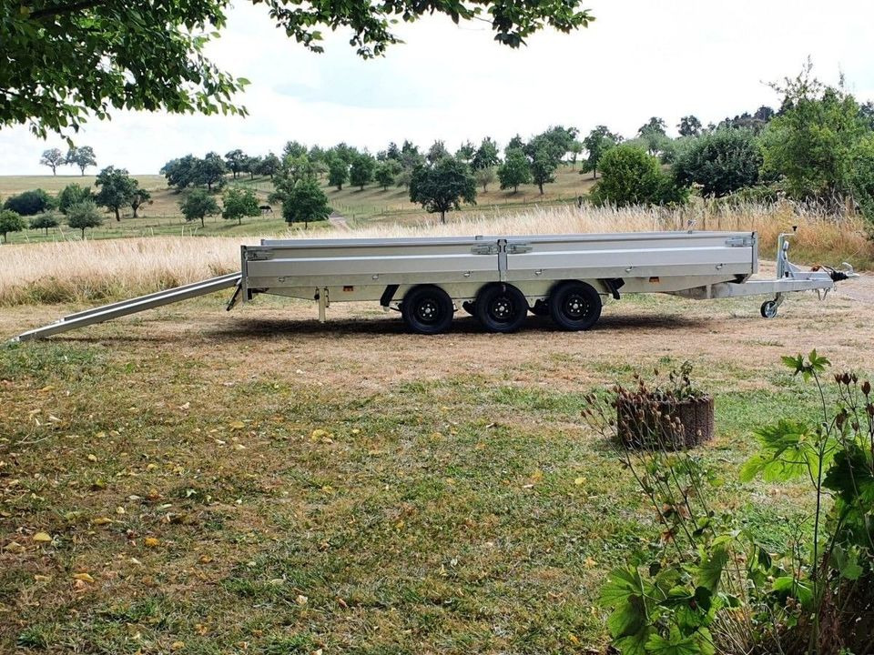 HAPERT Hapert Hochlader AZURE H-3 MULTI  455 x 220cm   3500 KG / Lager - Dropside/ Flatbed trailer: picture 2