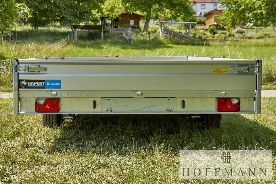 HAPERT *Hapert Hochlader AZURE H-3 MULTI 605 x 220cm 3500 KG - Dropside/ Flatbed trailer: picture 5