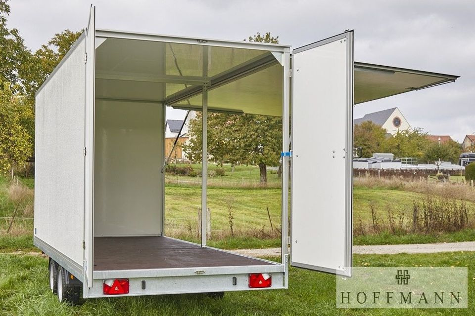 HAPERT Hapert KofferVerkaufsanhänger 450x194x210 cm 3500 kg - Vending trailer: picture 3