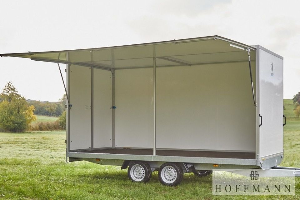 HAPERT Hapert KofferVerkaufsanhänger 450x194x210 cm 3500 kg - Vending trailer: picture 1