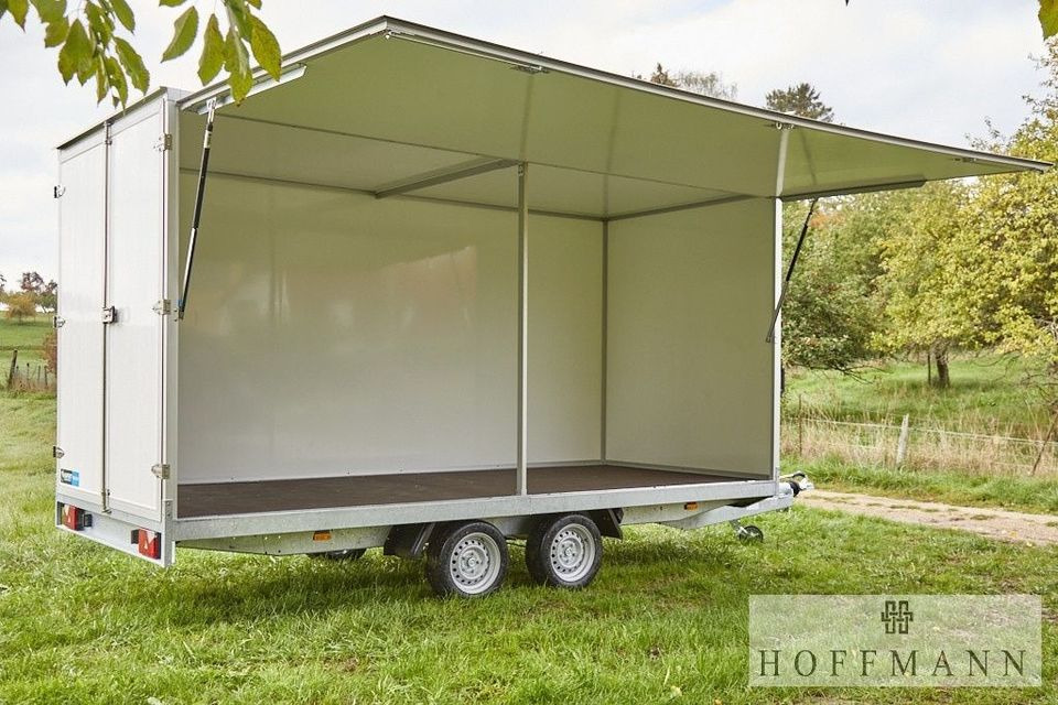 HAPERT Hapert KofferVerkaufsanhänger 450x194x210 cm 3500 kg - Vending trailer: picture 2
