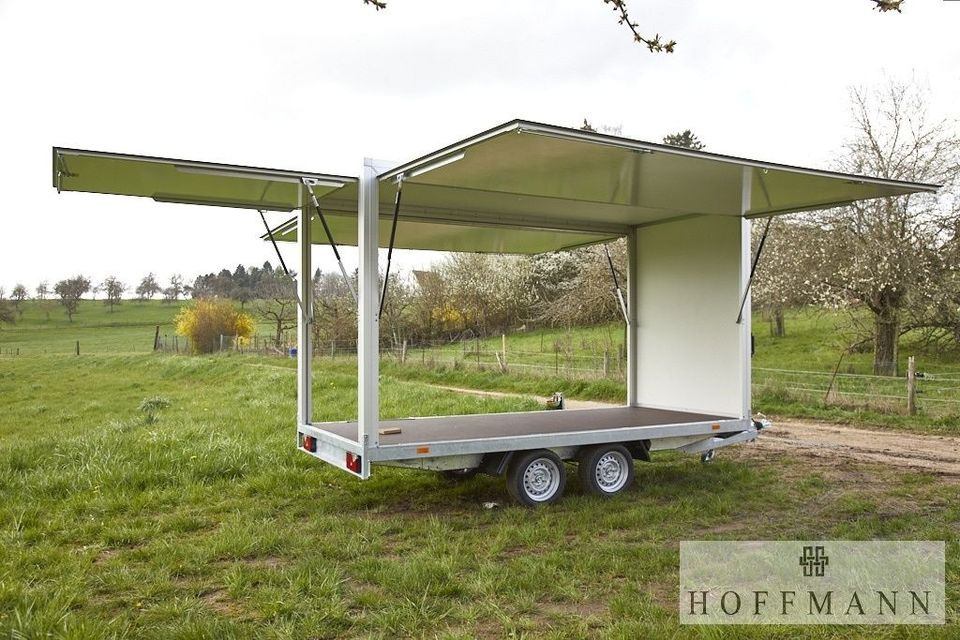 HAPERT Hapert Koffer Verkaufsanhänger 400x176x210cm 3000 kg / lager - Vending trailer: picture 4