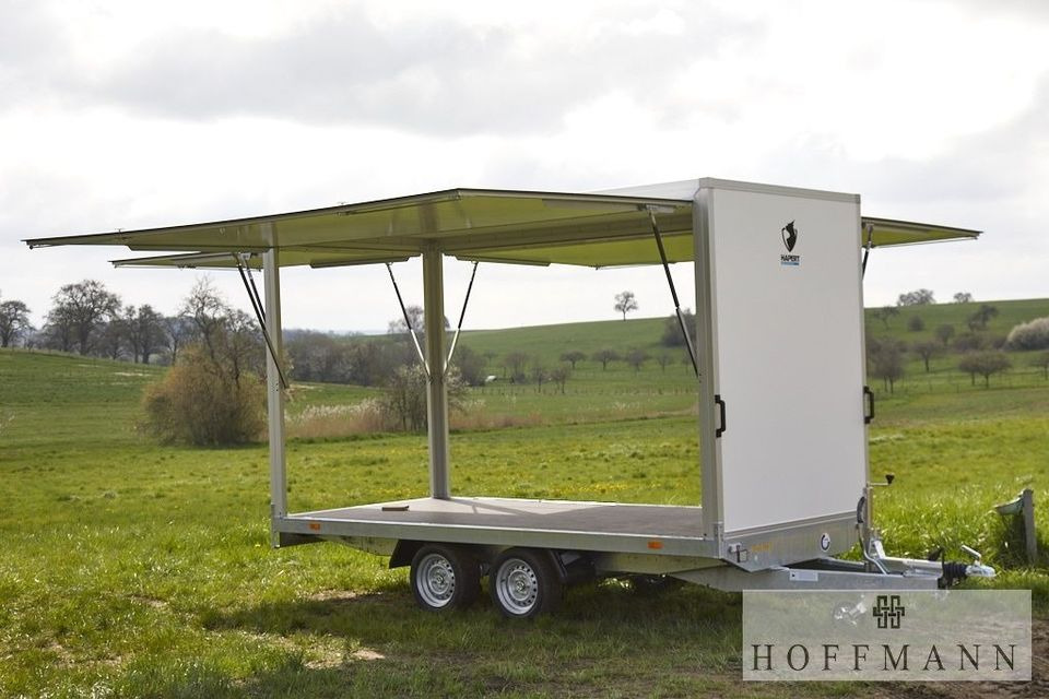 HAPERT Hapert Koffer Verkaufsanhänger 400x176x210cm 3000 kg / lager - Vending trailer: picture 1