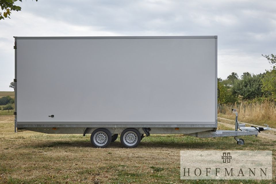 HAPERT Hapert Kofferanhänger SAPPHIRE H2 500x194x210 Parabelfederung - Closed box trailer: picture 1
