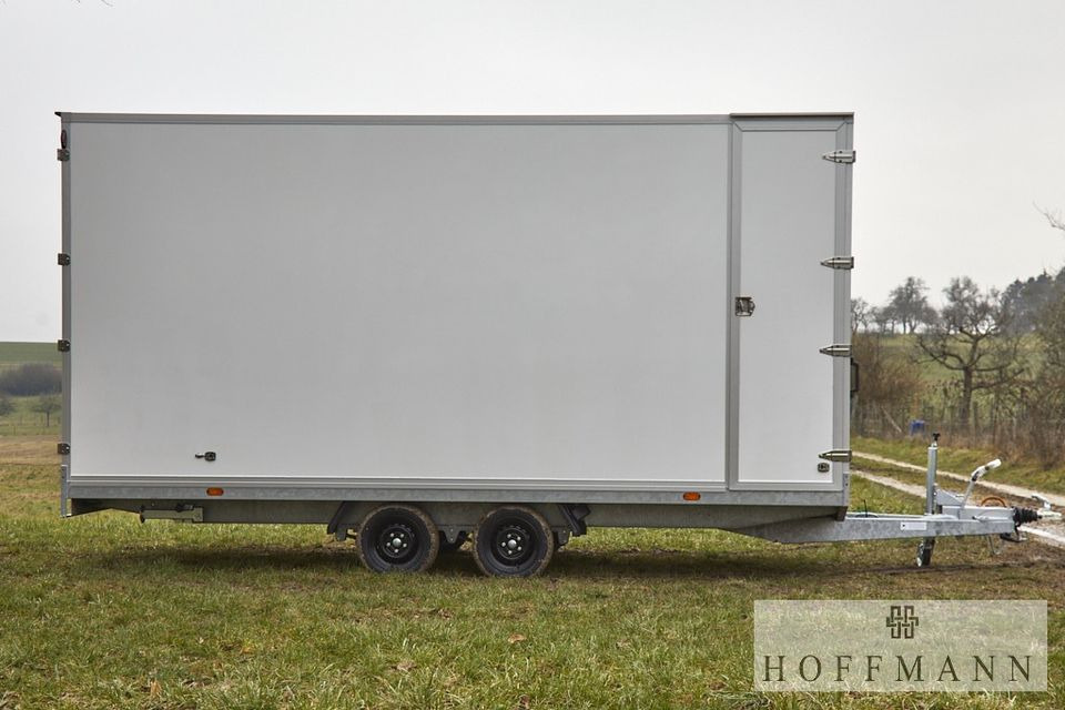 HAPERT Kofferanhänger SAPPHIRE 500x214x210 Parabel/Auffahrpaket - Closed box trailer: picture 2