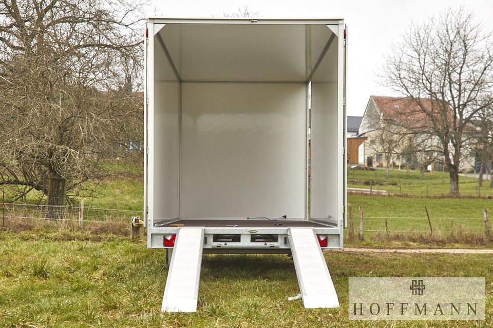 HAPERT Kofferanhänger SAPPHIRE 500x214x210 Parabel/Auffahrpaket - Closed box trailer: picture 4