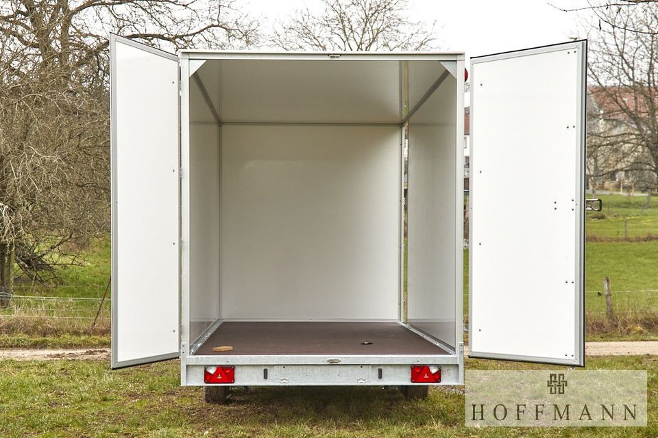 HAPERT Kofferanhänger SAPPHIRE 500x214x210 Parabel/Auffahrpaket - Closed box trailer: picture 5