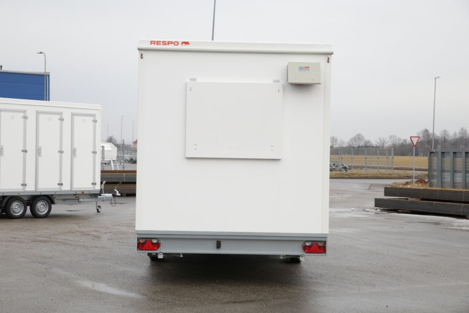 HAPERT RESPO Mannschaftswagen/ Büro - 3 Räume & Toilette voll ausgebaut - Closed box trailer, Trailer: picture 3