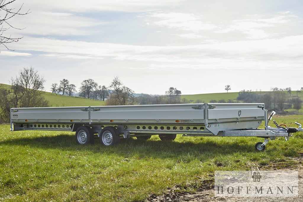 HENRA Henra Anhänger Hochlader   633 x 248 cm 3500 kg - Dropside/ Flatbed trailer: picture 2