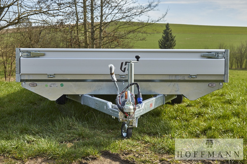 HENRA Henra Anhänger Hochlader   633 x 248 cm 3500 kg - Dropside/ Flatbed trailer: picture 3