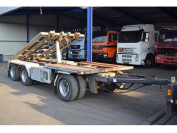 Container transporter/ Swap body trailer HFR Kipper, BPW: picture 1